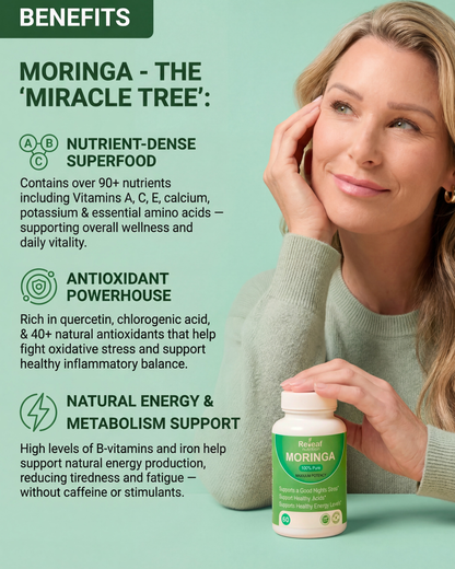 Releaf Nutrition Moringa Capsules