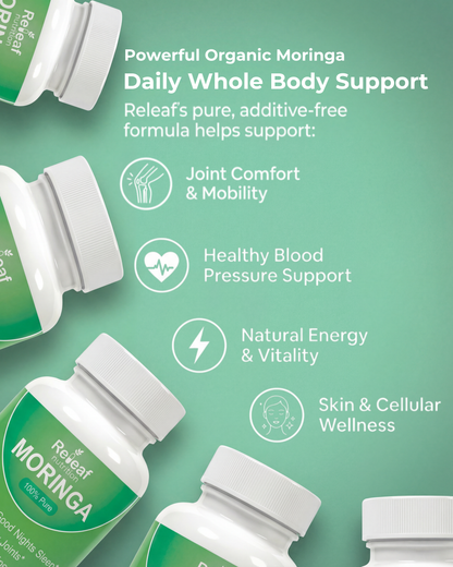 Releaf Nutrition Moringa Capsules